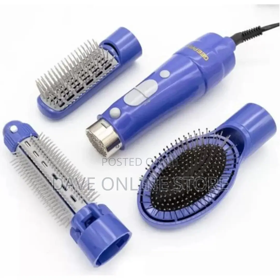 6-In-1 Geepas Hair Styler With 5 Attachments