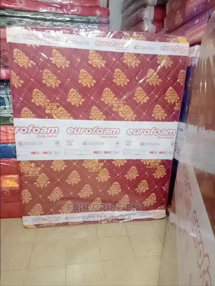 High Density Mattress 5x6 in 8inches( Red)