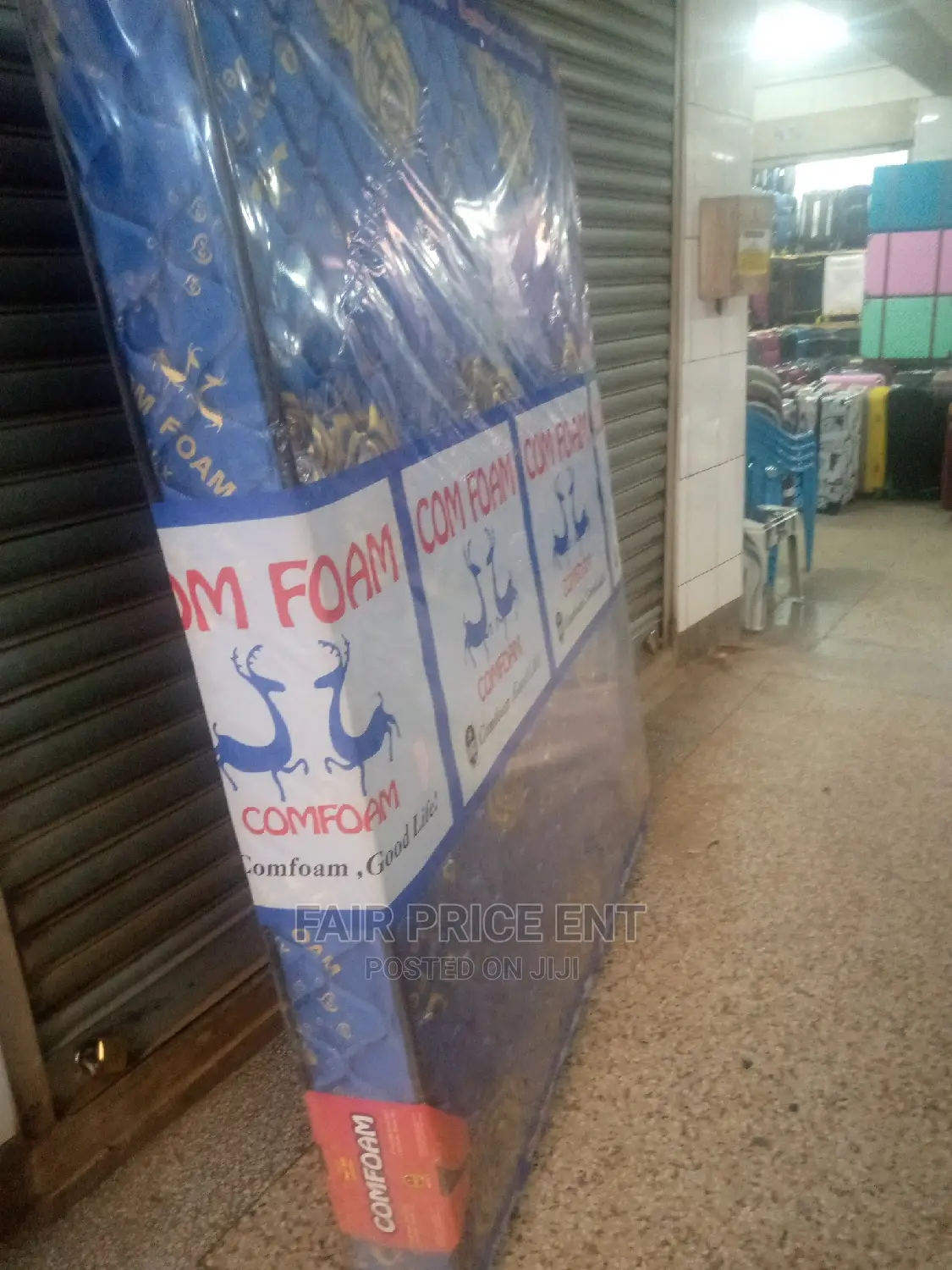 Mattress 5x6 in 8inches ( Blue)