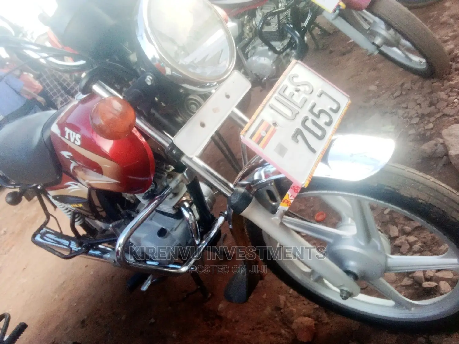 TVS XL 100 2021 Red