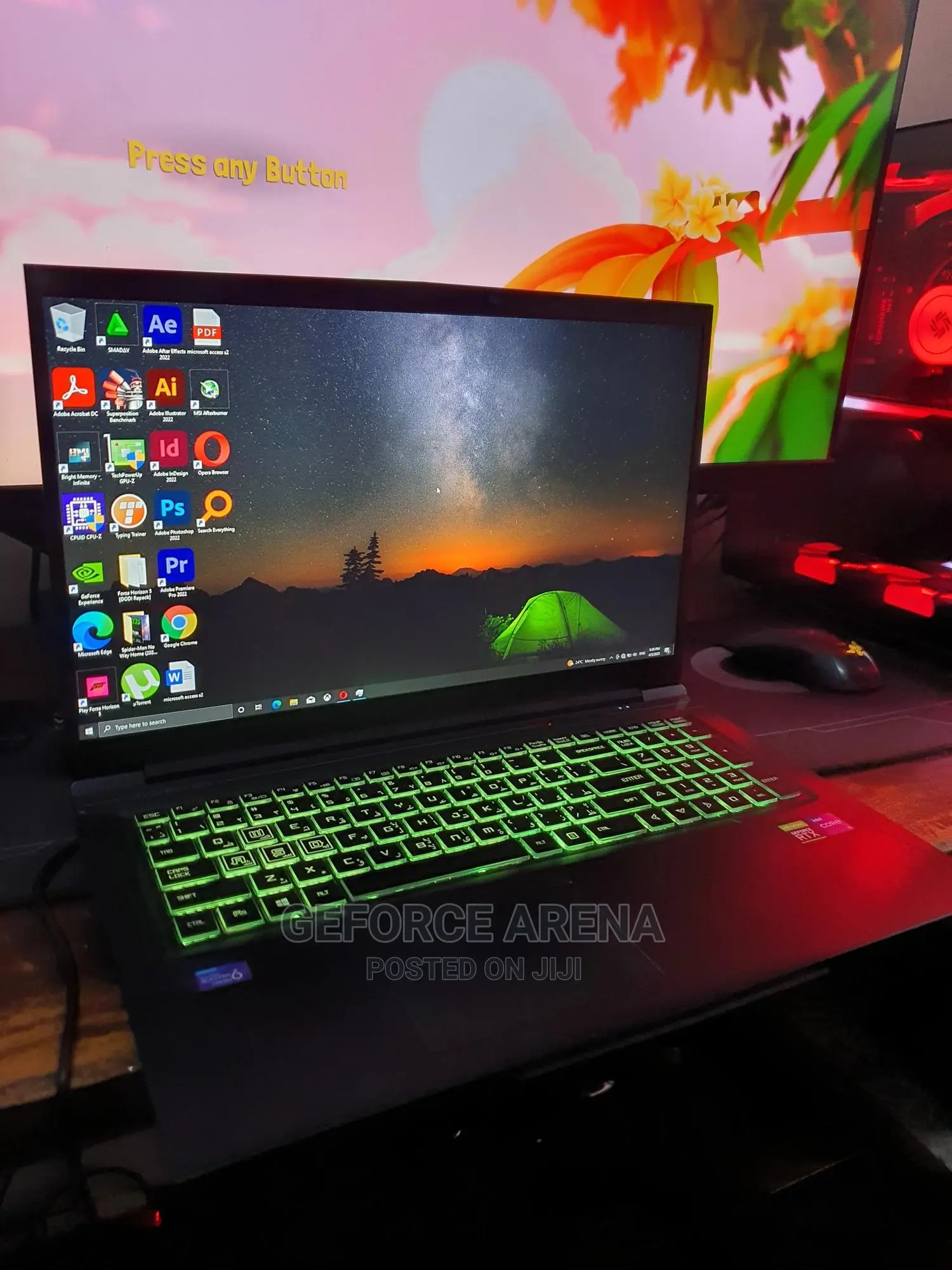 New Laptop Monster Abra A5 V15.5 24GB Intel Core i7 SSD 1T