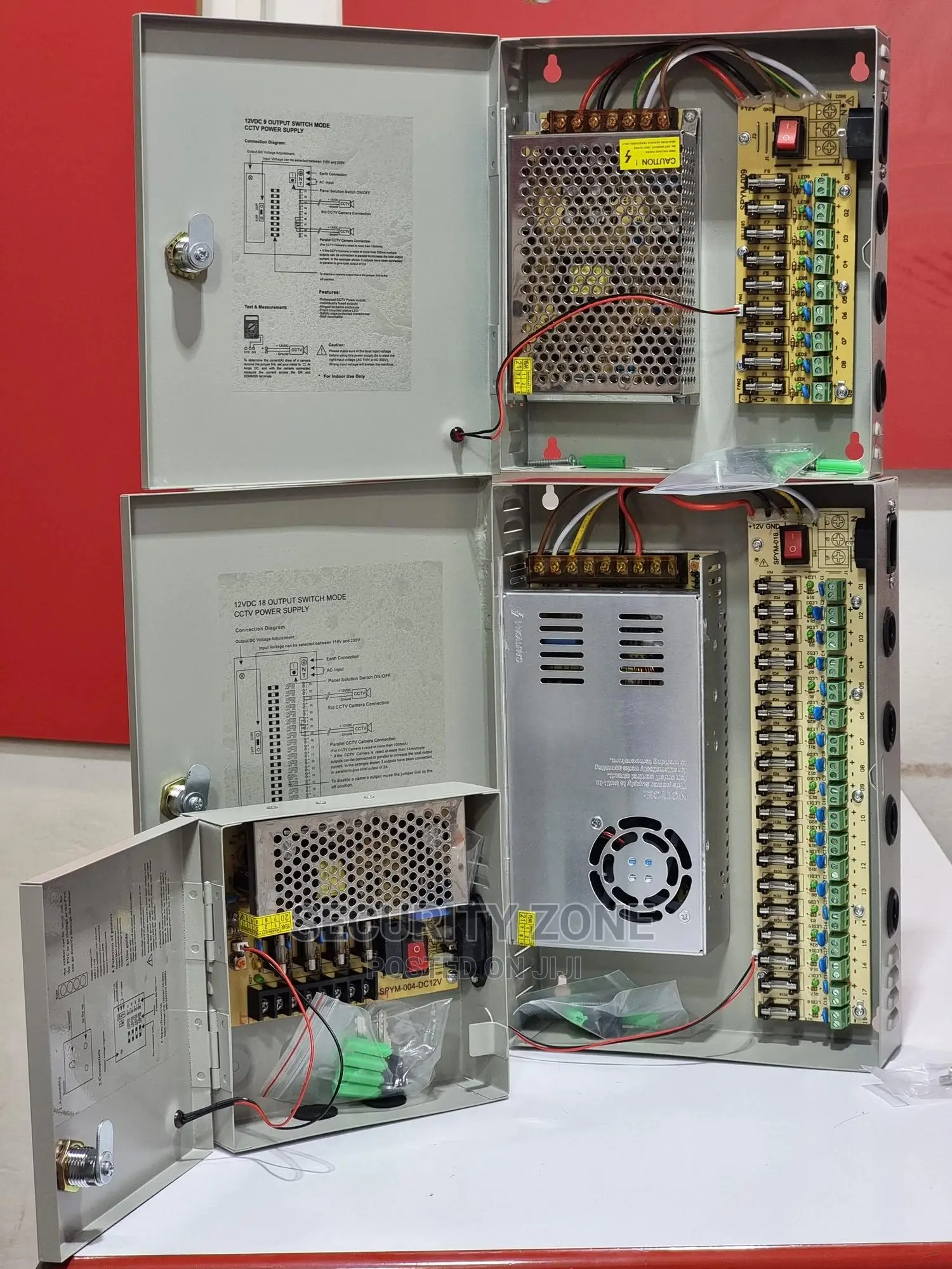 Fused CCTV Power Supply 5A 10A 20A 30A