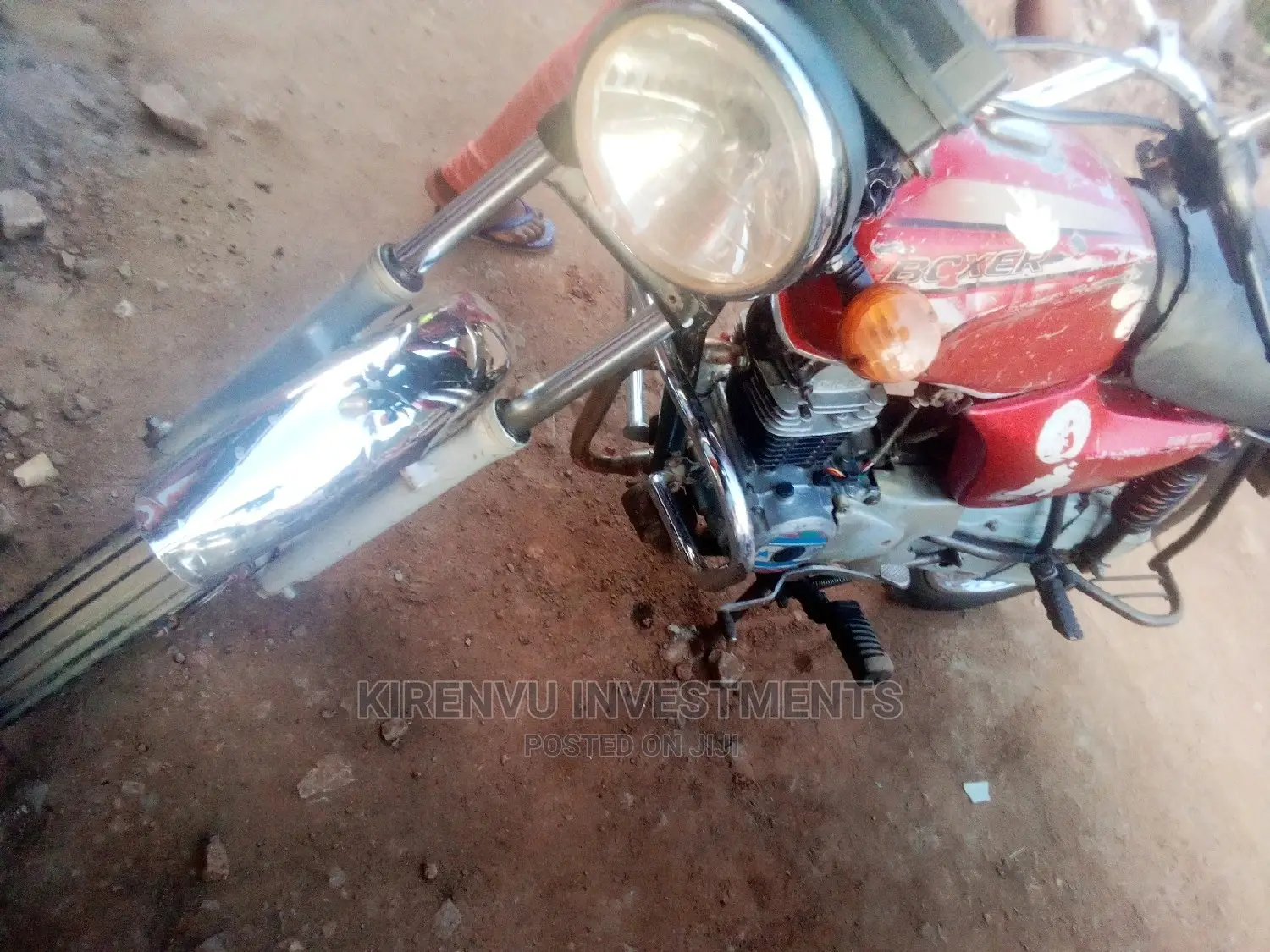 Bajaj Boxer BM100KS 2012 Red