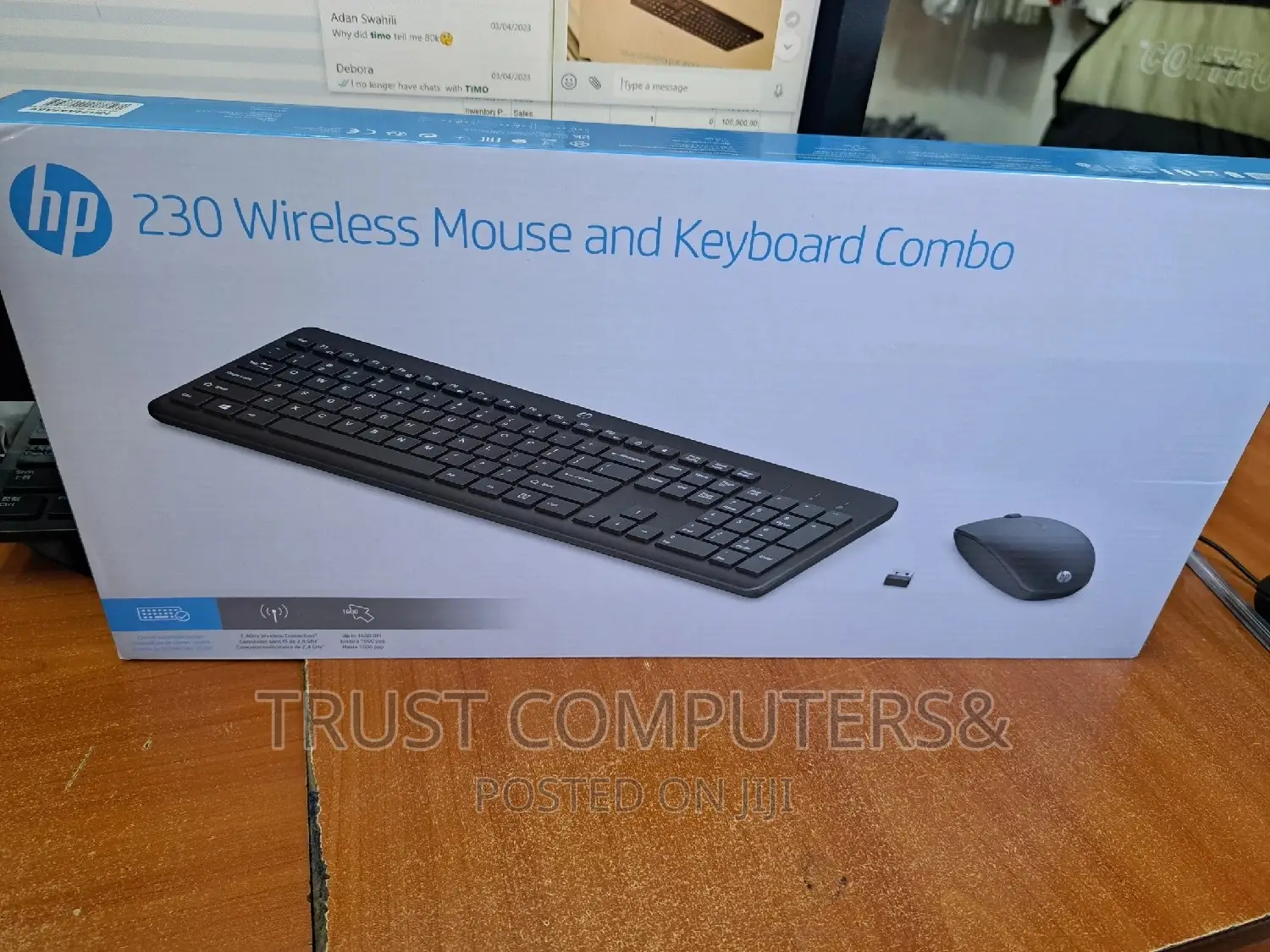 230 Original Hp Wireless Keyboard and Mouse (Combo)