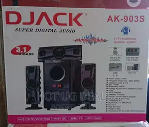 Photo - 3.1 Djack Bluetooth Home Theater System With Remote- Black