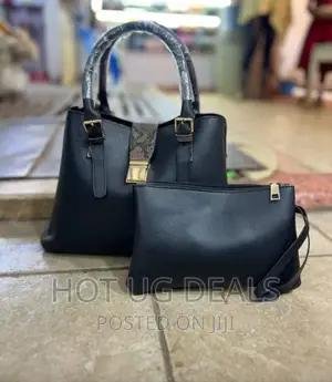 Ladies Fashion Designer Handbags- Black