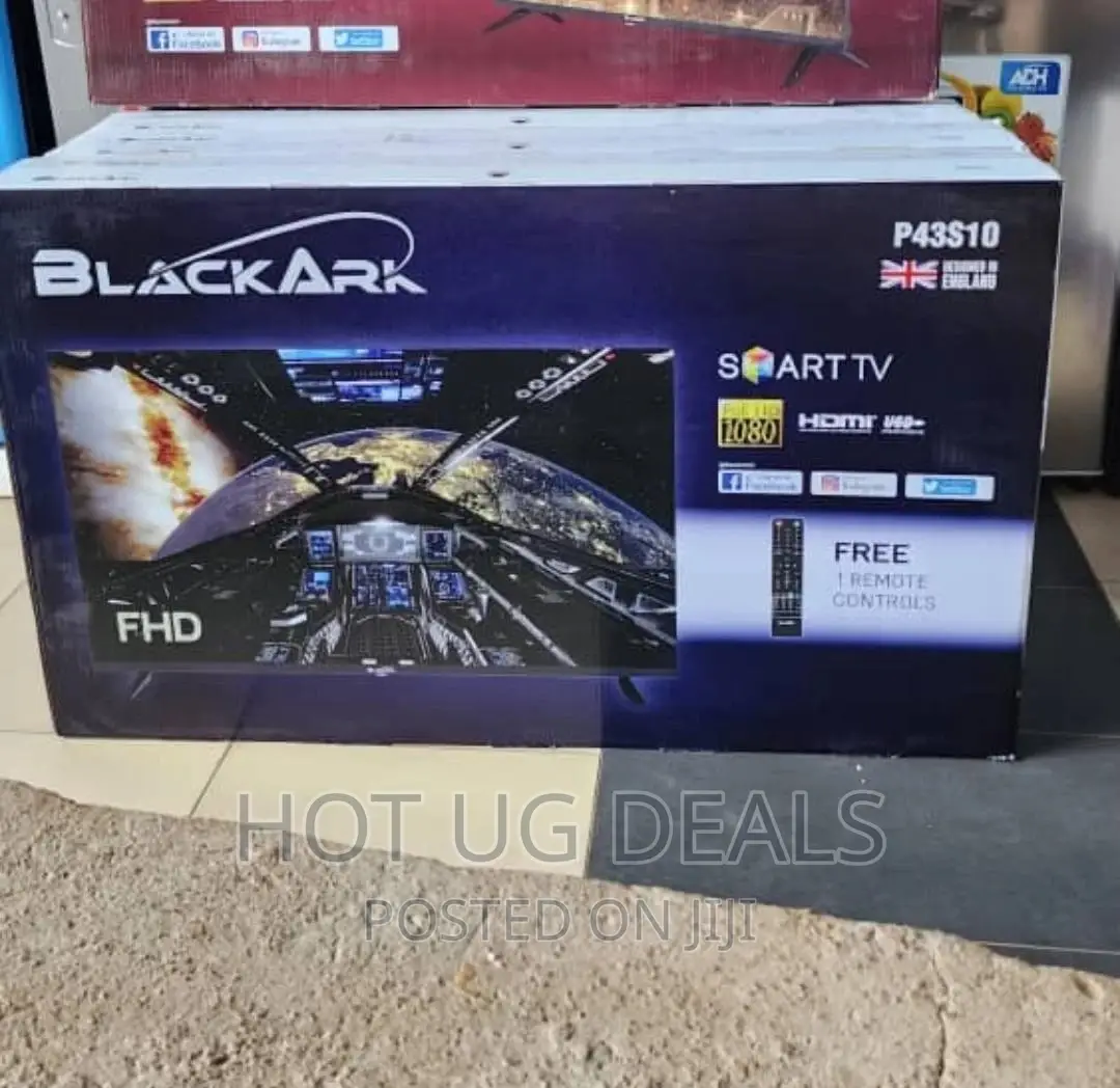 43inch Blackair Smart Andriod Tv With Youtube,Netflix- Black