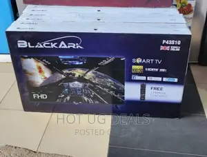 43inch Blackair Smart Andriod Tv With Youtube,Netflix- Black