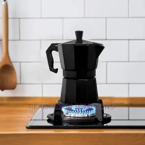 CAFFETTIERA 9 Cup Aluminum Stovetop Coffee Espresso Moka Pot
