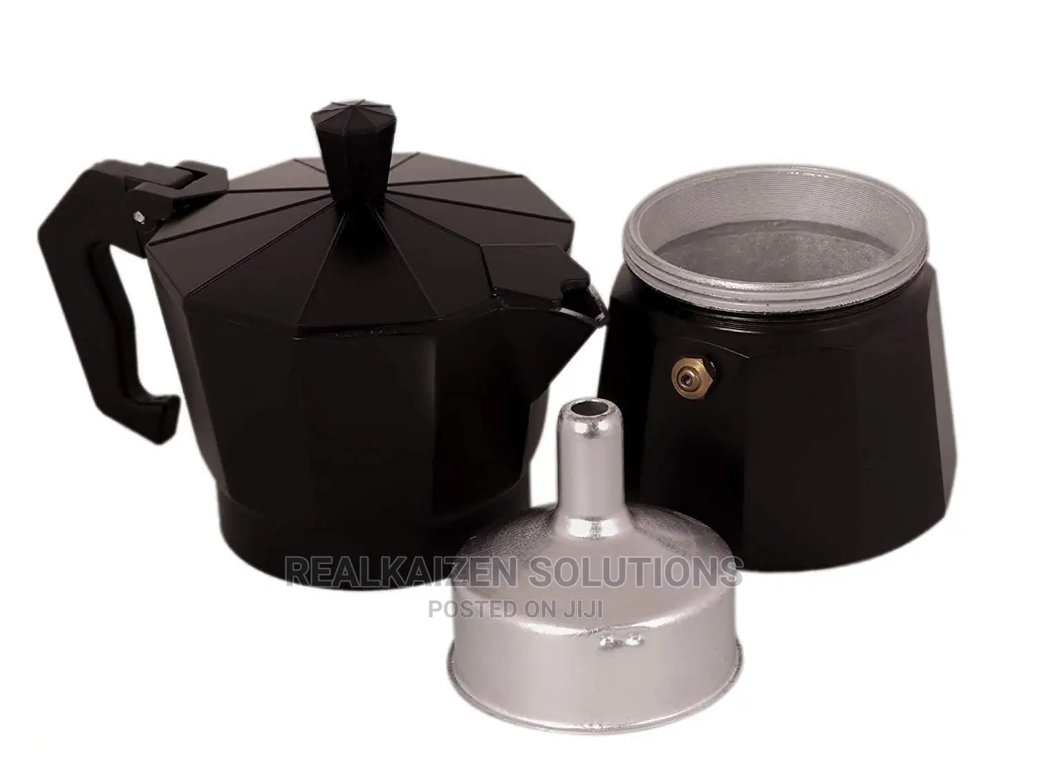 CAFFETTIERA 9 Cup Aluminum Stovetop Coffee Espresso Moka Pot