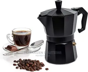 CAFFETTIERA 9 Cup Aluminum Stovetop Coffee Espresso Moka Pot