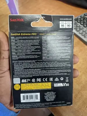 Sandisk 32gb Extreme PRO SDXC Uhs-I Card ,”” ’