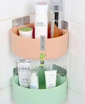 Kitchen/Bathroom Corner Storage Rack Organizer