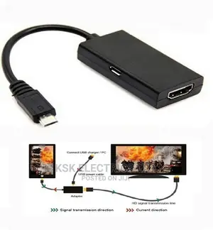 Micro Usb 2.0 Male to Hdmi Female HDTV Adapter Cable