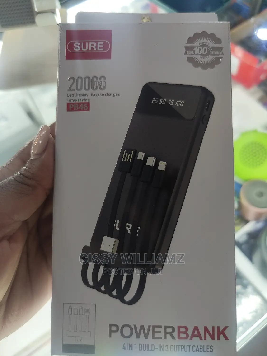 Sure Power Bank/20000mah Power Bank/Sure 20000mah Power Bank