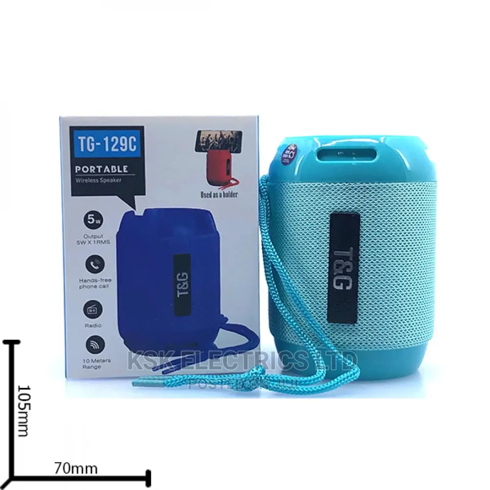 Tg-129c Portable Wireless Speaker