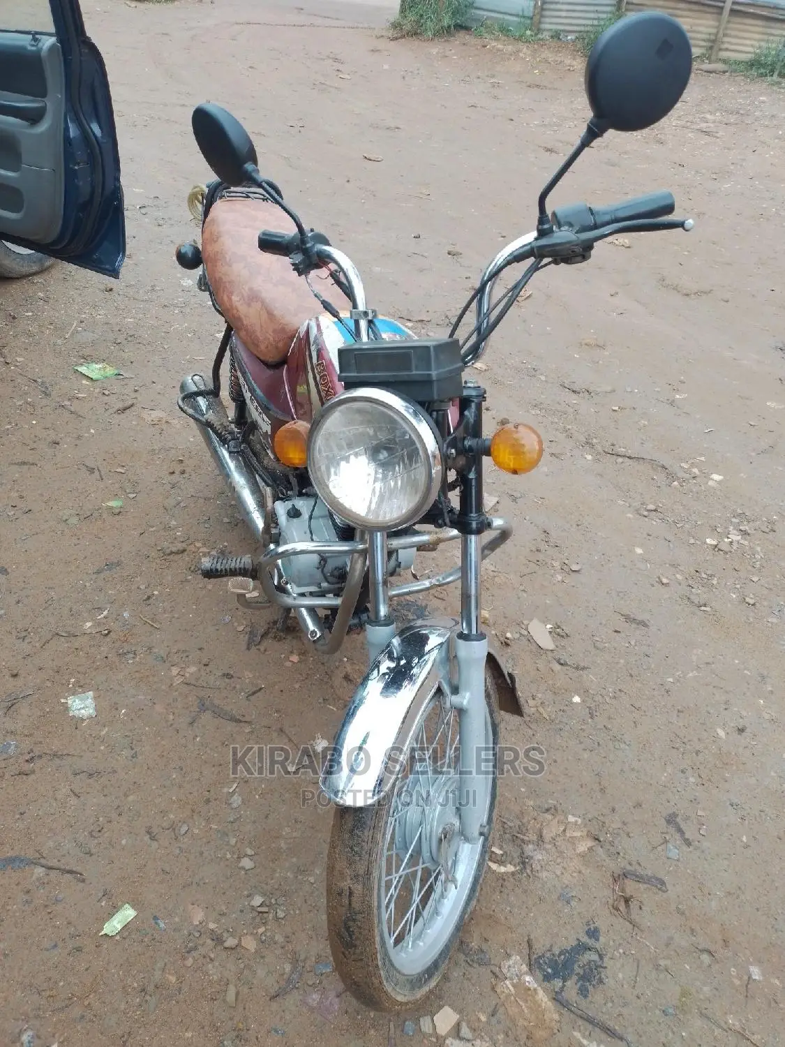 Bajaj Boxer 100 2017 Red