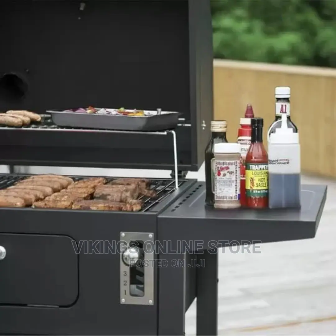 Charcoal Grill, BBQ Smoker for Picnic Camping