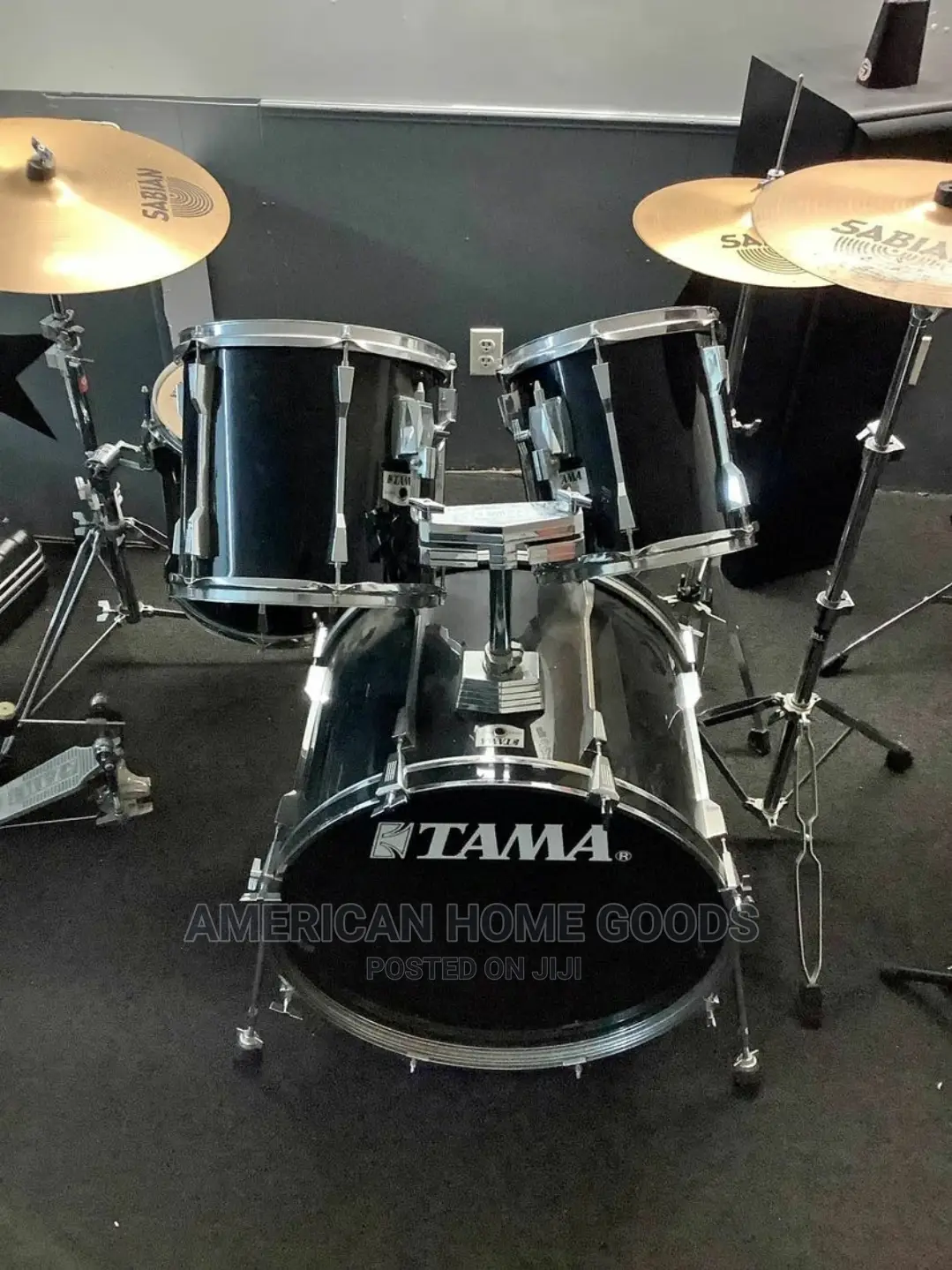 Original Tama Drum Set W/Cymbals and Other Brands Names Here