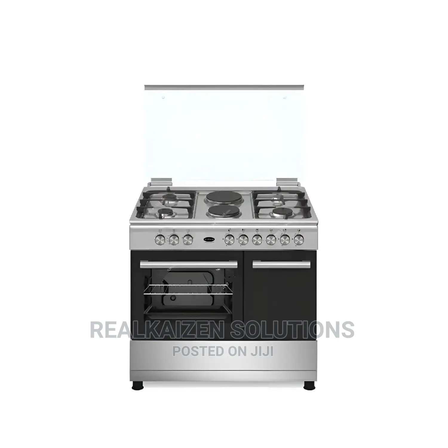 VENUS 4G+2E Freestanding Gas Cooker With Electric Oven 90cm in Central
