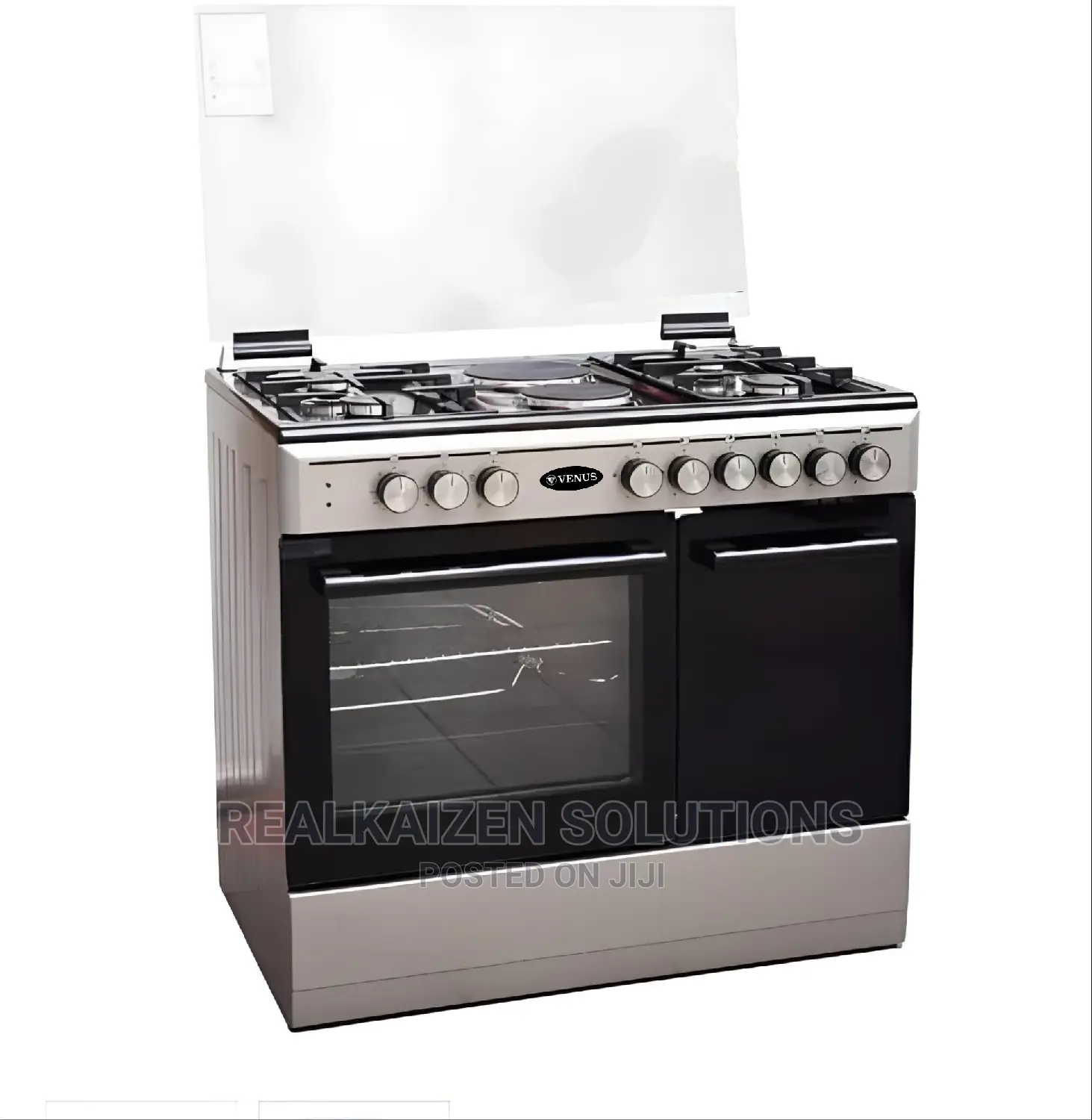 VENUS 4G+2E Freestanding Gas Cooker With Electric Oven 90cm