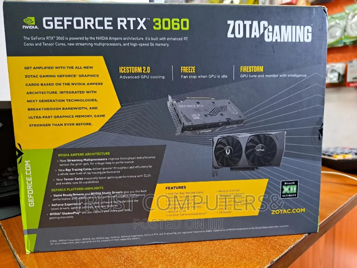 12 GB DDR6 Graphic Card Nvidia