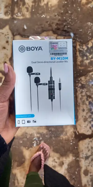 Boya Dual Omni Directional Lavalier Mic