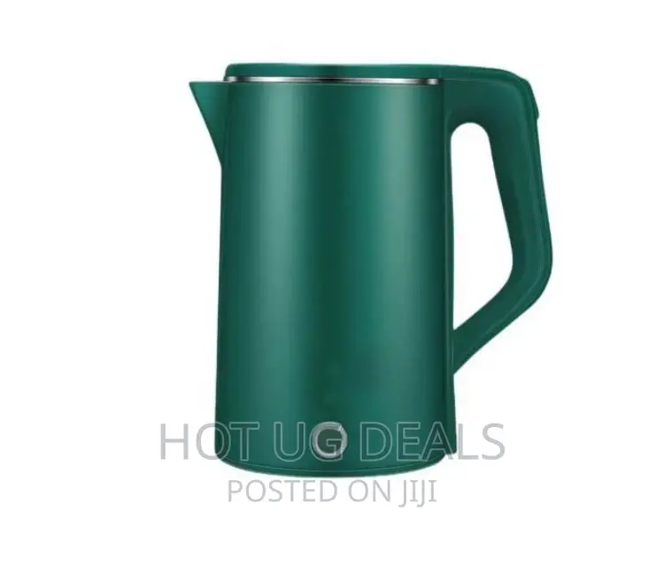Cordless Electric Kettle, 2L Percolator- Green