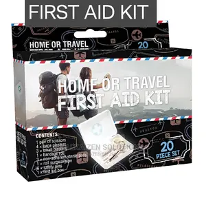 Uncle Bills 20pc Home Or Travel Medical First Aid Kit