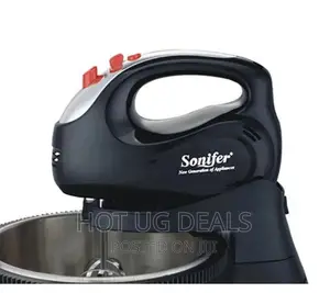 Sonifer SF-7014 3.0 Litre Stand Hand Mixer(Black)