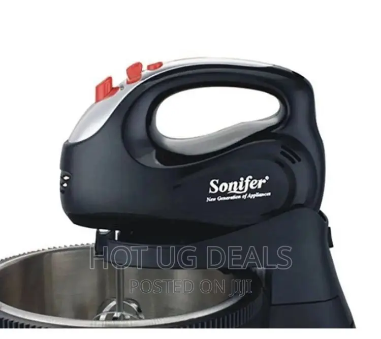 Sonifer SF-7014 3.0 Litre Stand Hand Mixer(Black)