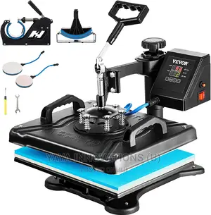 High-Efficiency 12"X10" Digital Heat Press Machine for T-Shi