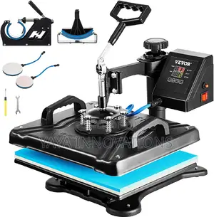 High-Efficiency 12"X10" Digital Heat Press Machine for T-Shi