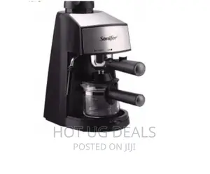 Sonifer Electric Espresso Cofffee Maker 240ml - Black