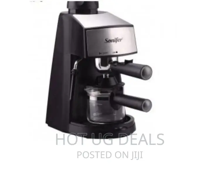 Sonifer Electric Espresso Cofffee Maker 240ml - Black