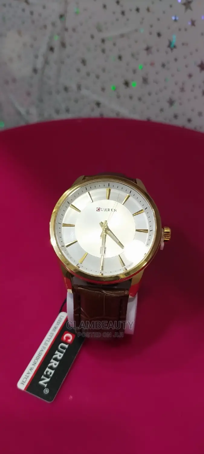 Curren Genuine Leather Watch for Men