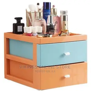 2 Tier Drawer Mini Storage Unit