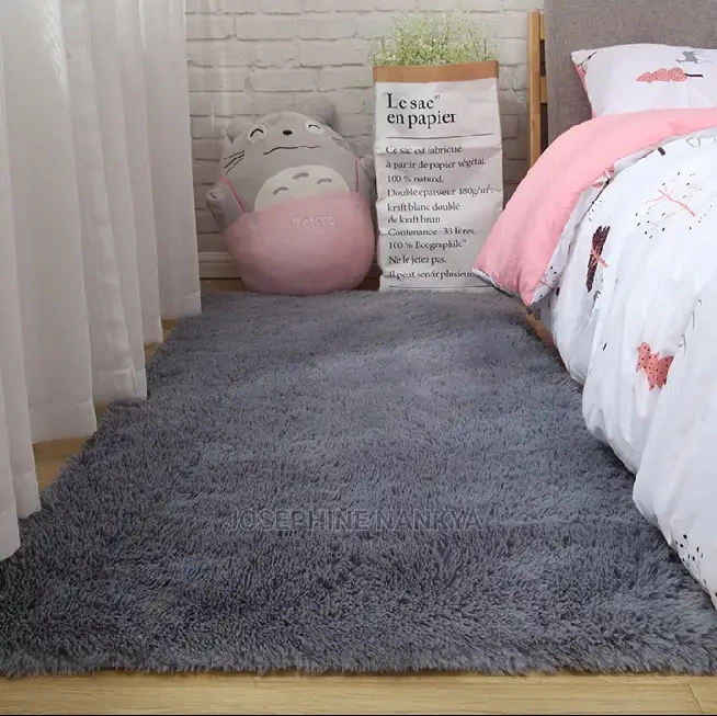 Bedside Carpets, Gray,