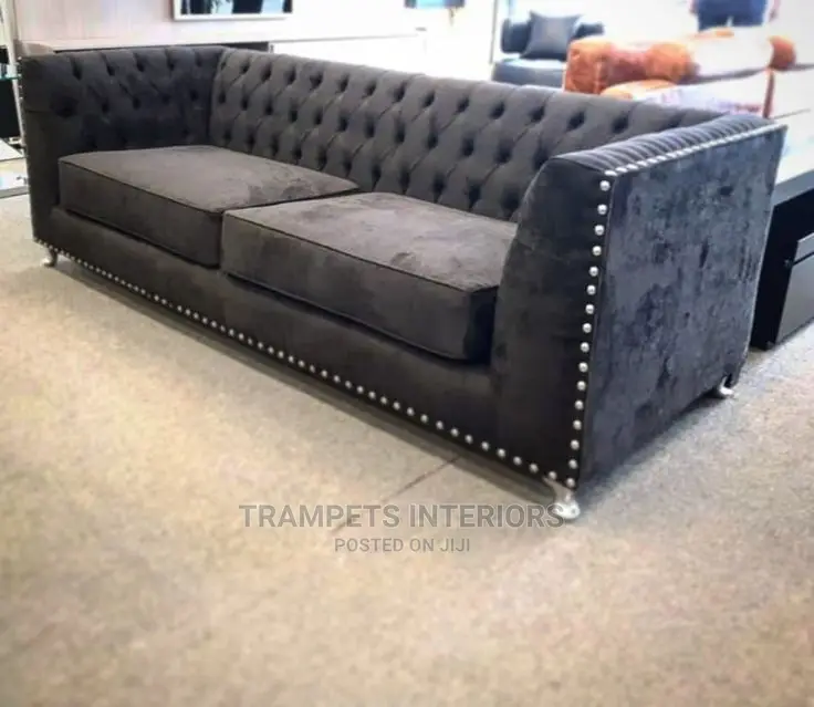 Sofa Couch/ 3 Seater Sofa in Grey