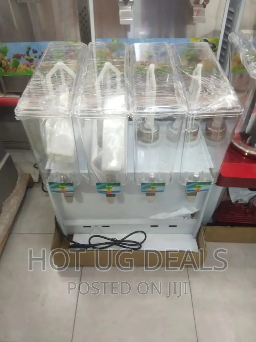 36L 4 Chamber Electric Juice Dispenser-White