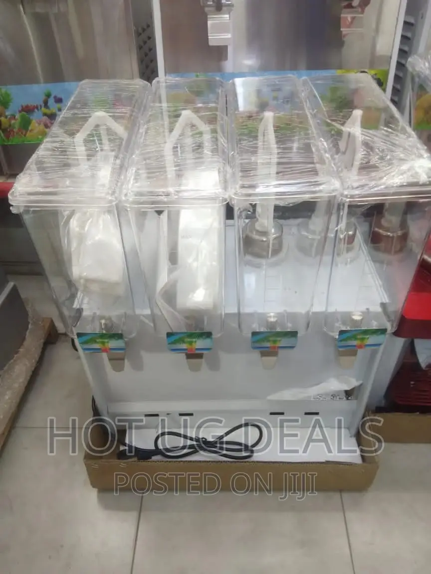 36L 4 Chamber Electric Juice Dispenser-White