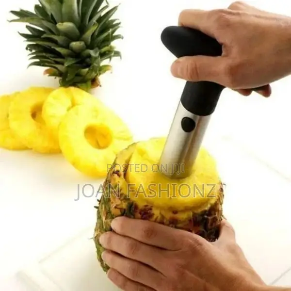 Stainless Steel Pineapple Peeler Cutter-Silver