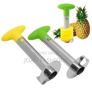 Stainless Steel Pineapple Peeler Cutter-Silver