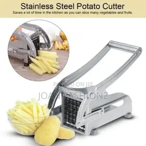 Stainless Steel Potato Slicer -Silver
