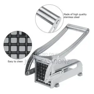 Stainless Steel Potato Slicer -Silver