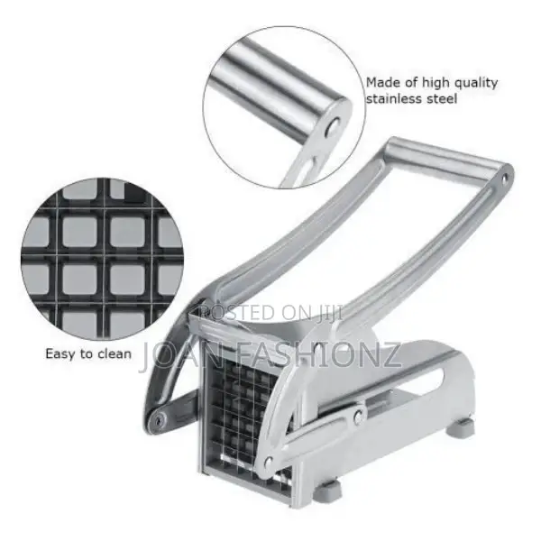 Stainless Steel Potato Slicer -Silver