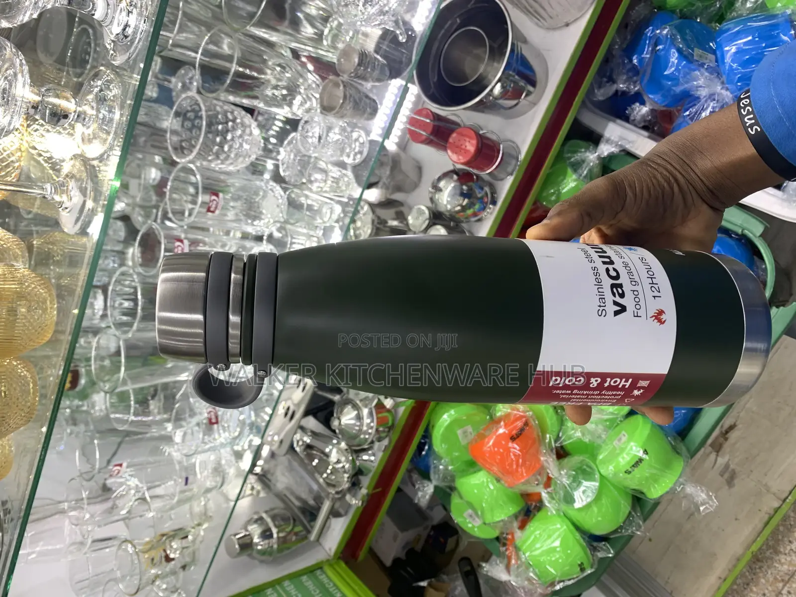 Double Wall Hot Cold Bottle Flask 24hrs