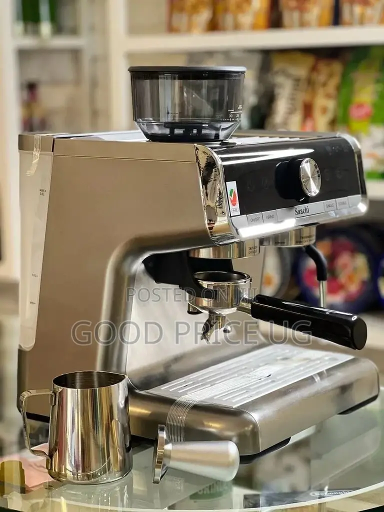 15 Bars Saachi Commercial Coffee Maker With 2 Yrs Warranty.