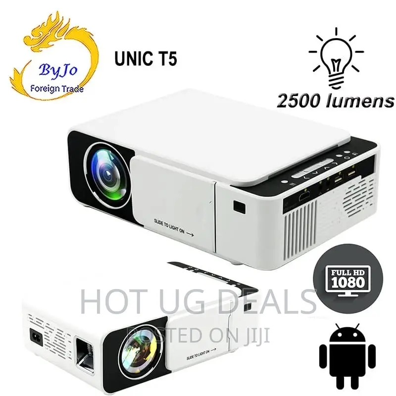 Borrego T5 Portable Mini Projector Wifi Home Theater Mirror