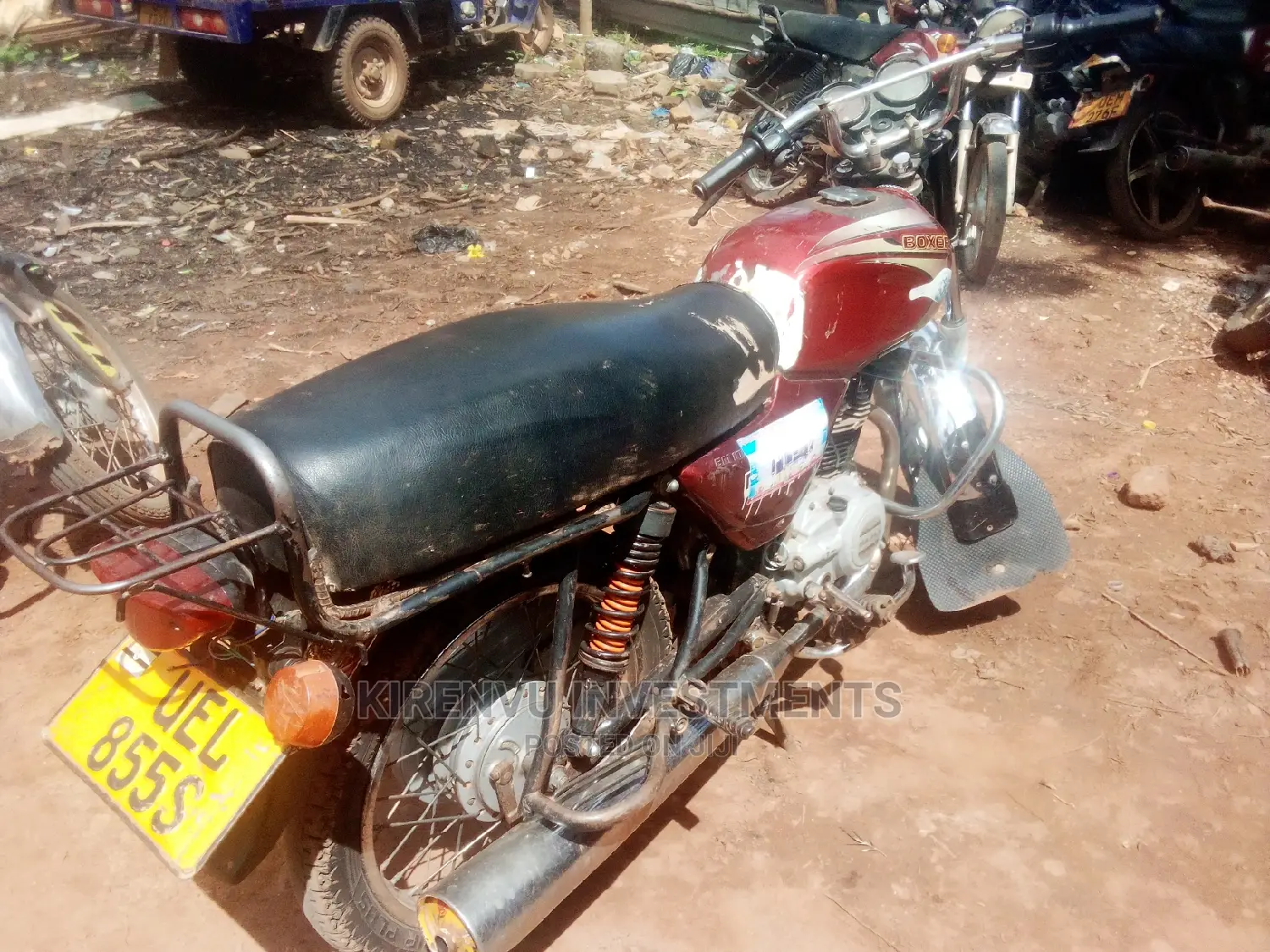 Bajaj Boxer BM100ES 2016 Purple